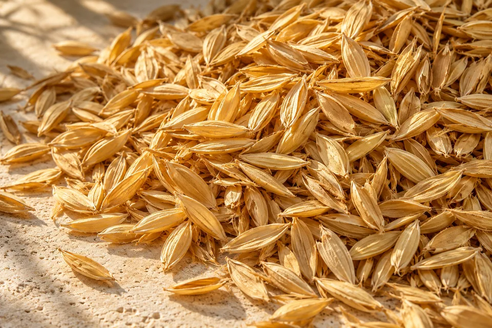 Rice husk texture